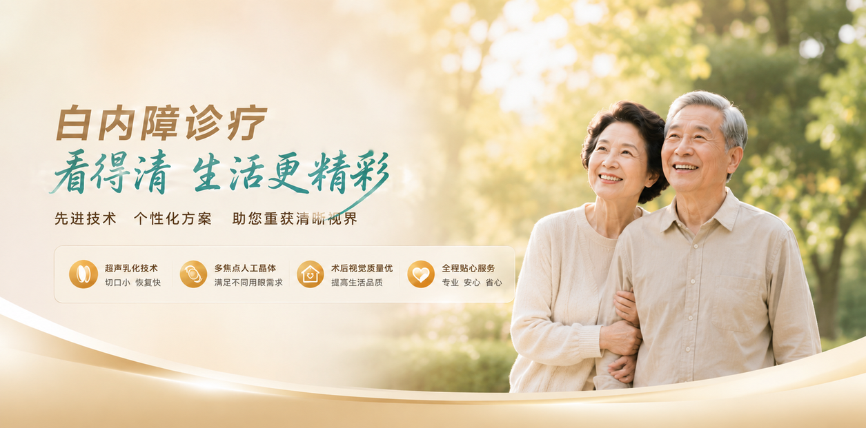 白内障诊疗 - 看得清生活更精彩